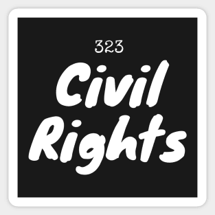 Civil Rights Sticker